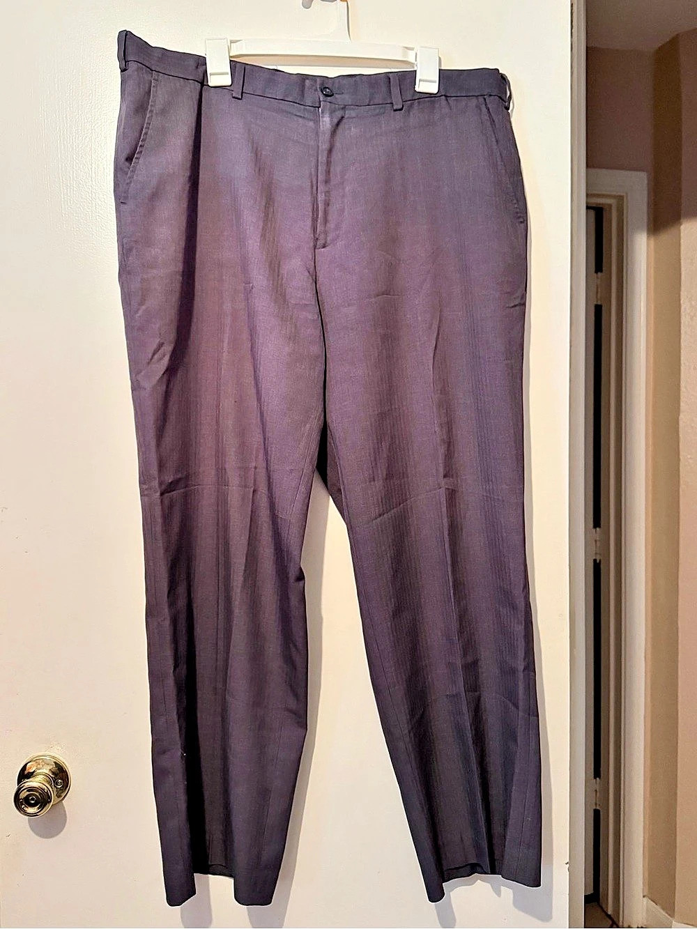 Perry Ellis Men’s dark grey Dress Pants Waist 40/30